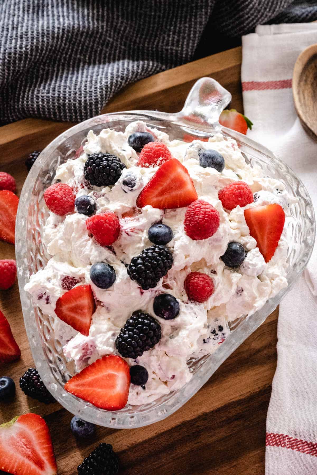 Berry Cheesecake Salad (Simple)