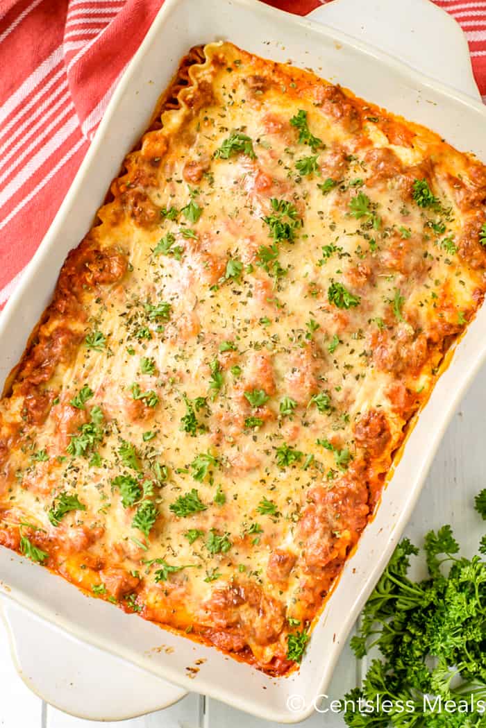 Cream Cheese Lasagna recipe