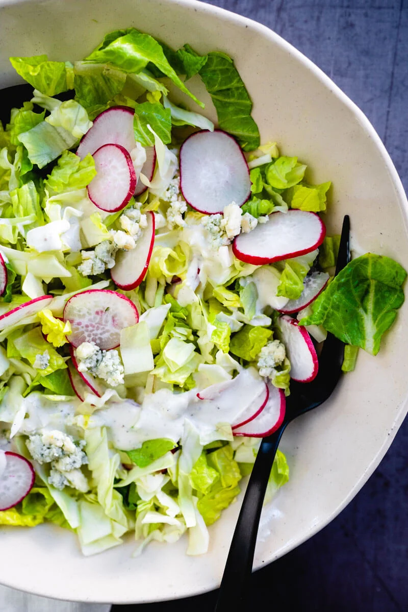 Radish And Gorgonzola Salad