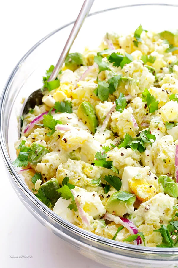 AVOCADO POTATO SALAD