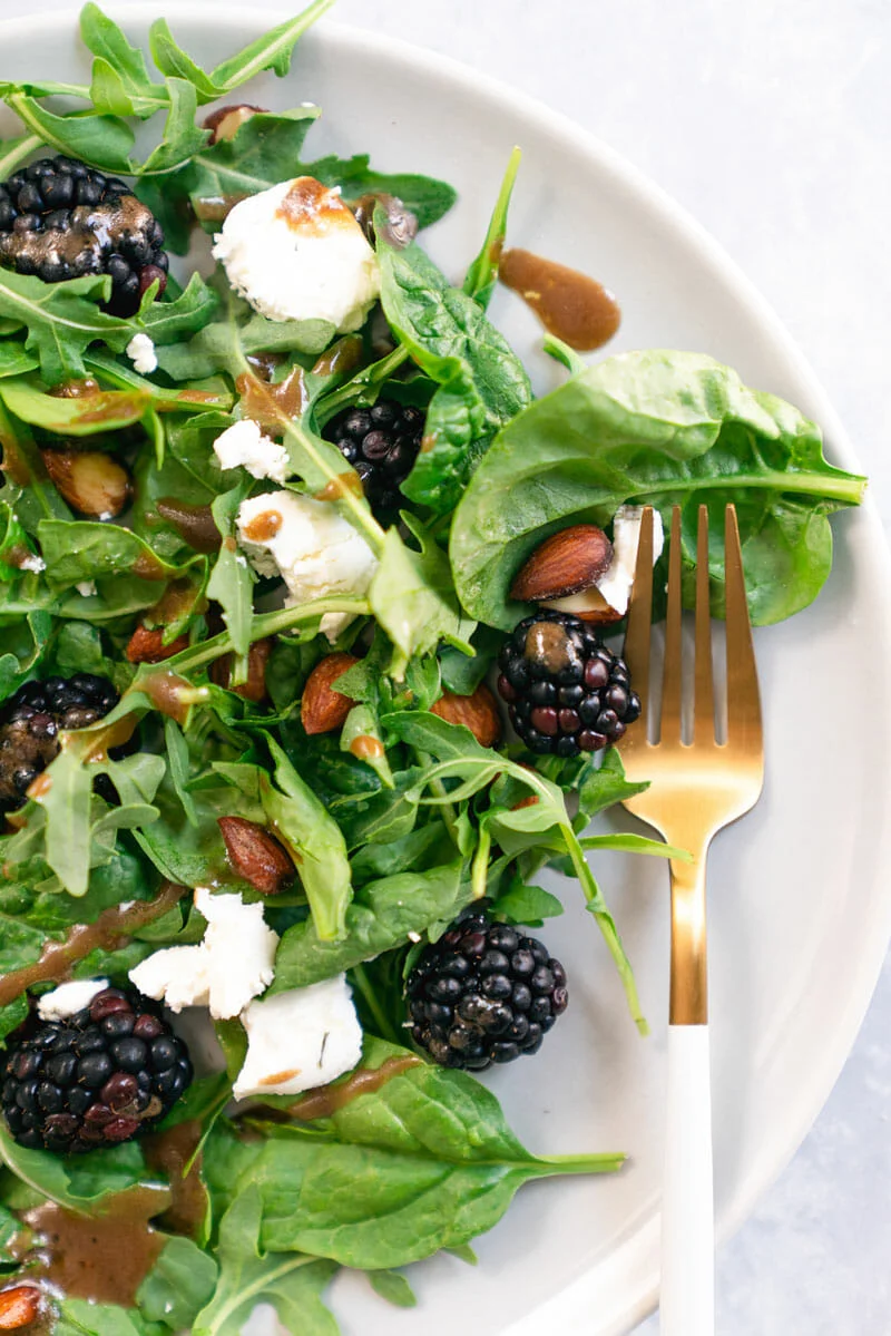 Blackberry Salad with Balsamic Vinaigrette