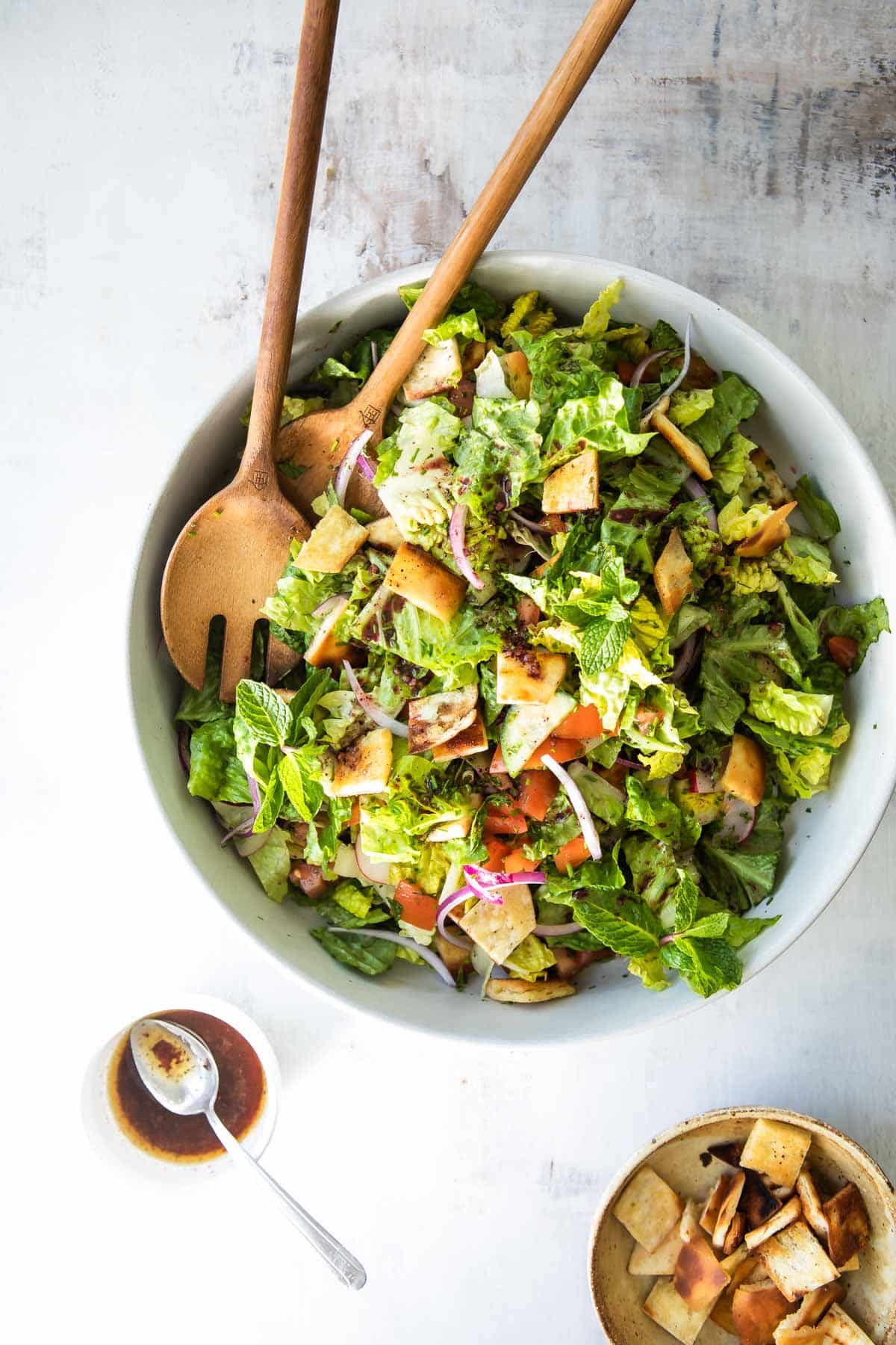 Easy Fattoush Salad