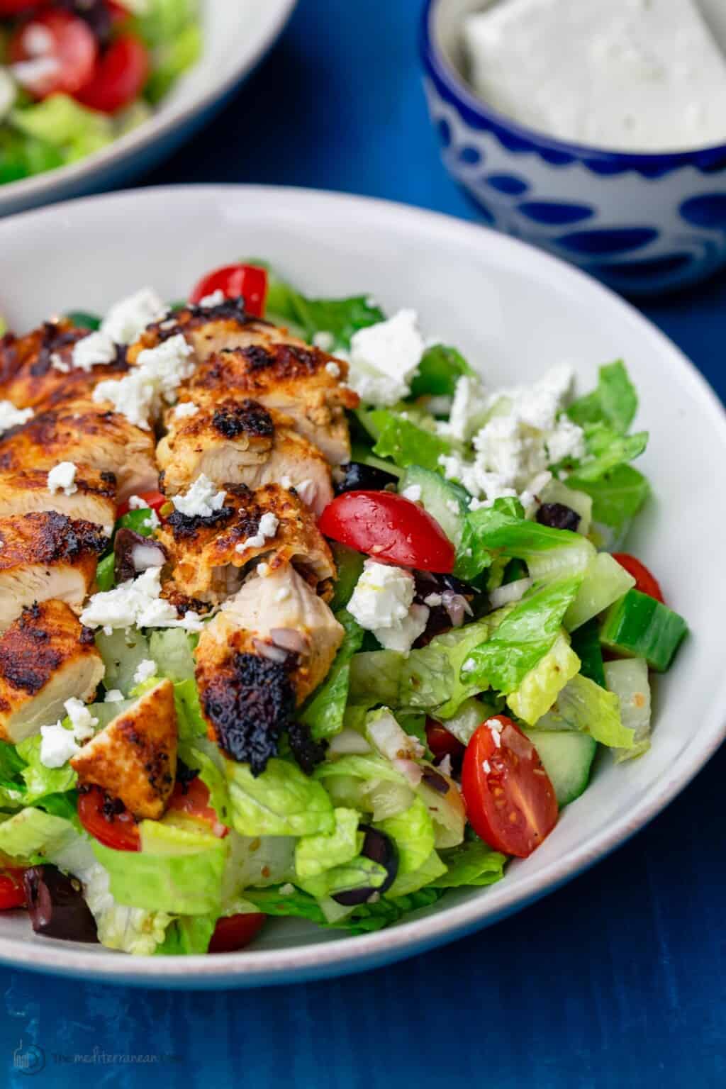 Greek Grilled Chicken Salad