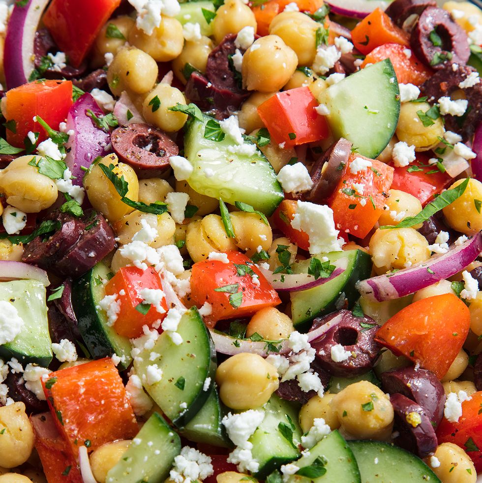 Mediterranean Chickpea Salad