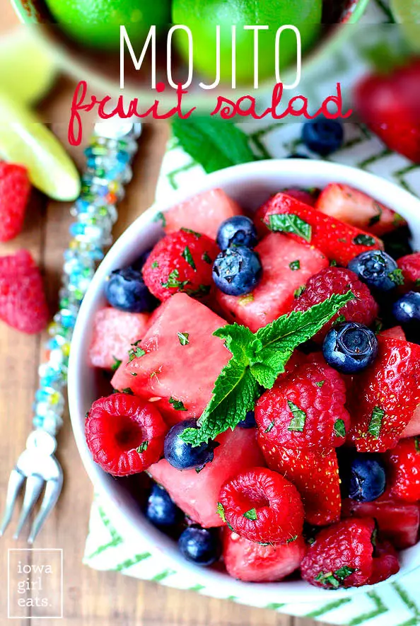Mojito Fruit Salad