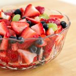 Orange Vanilla Glazed Fruit Salad