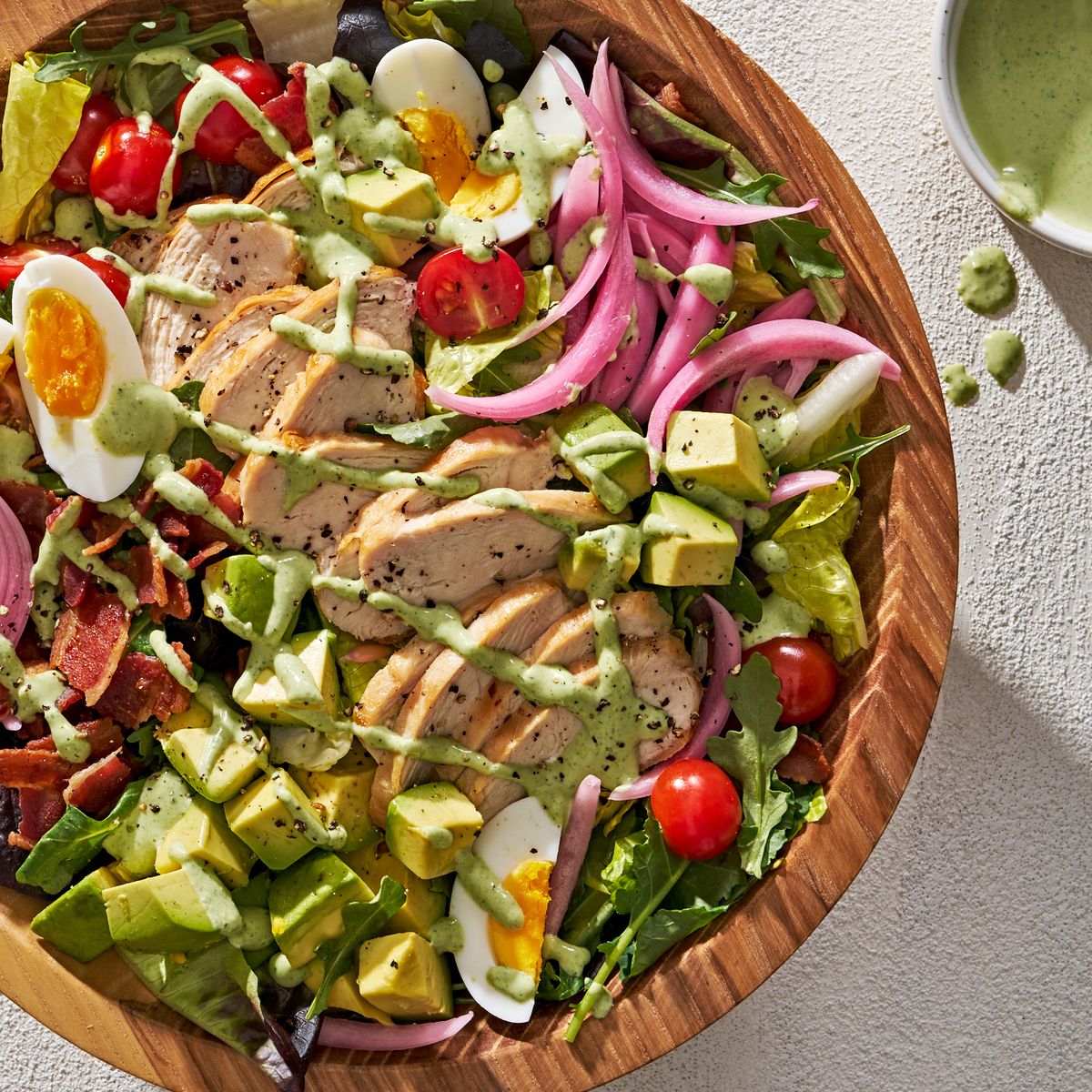Panera Green Goddess Cobb Salad With Chicken