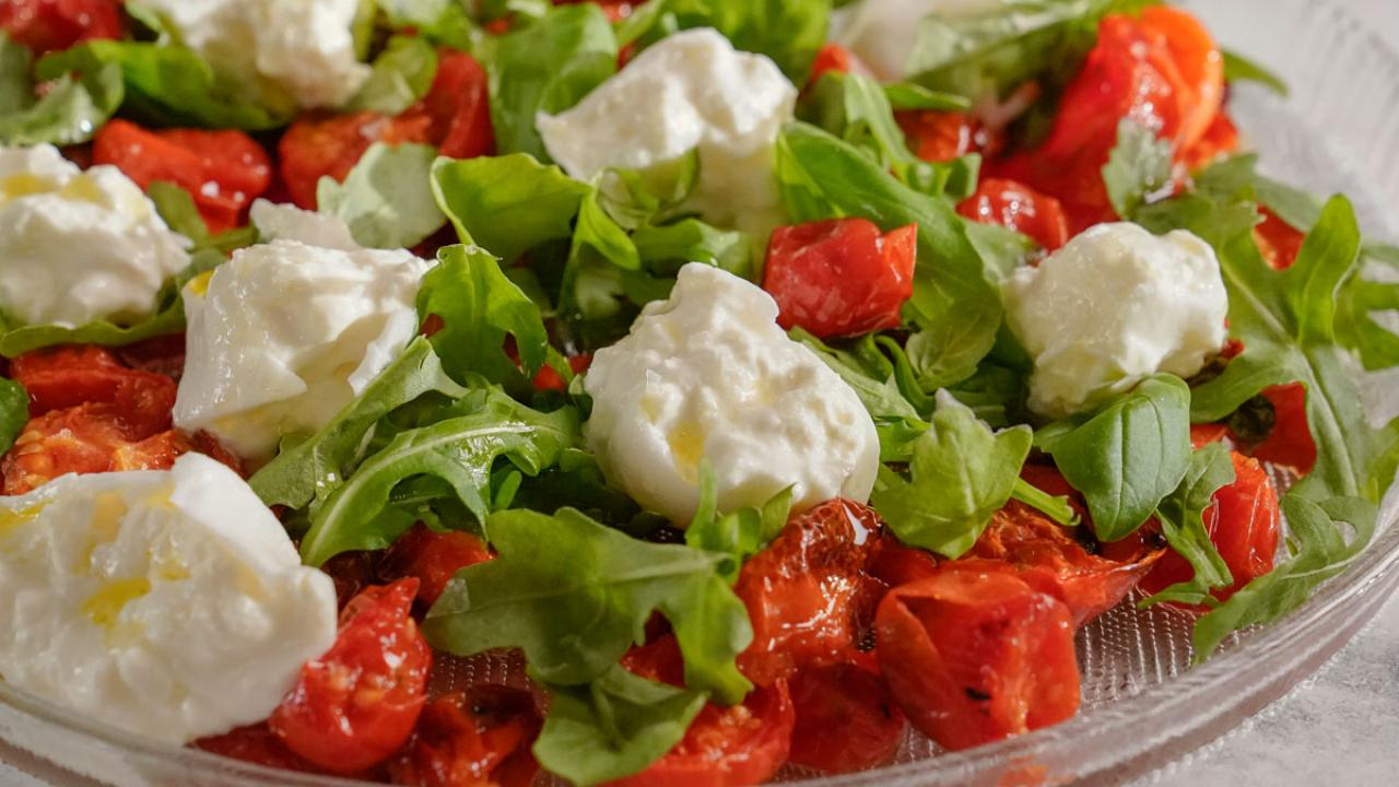 Roasted Caprese Salad