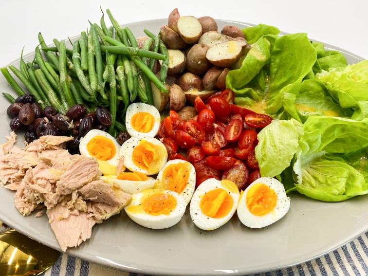 Boiled Egg Salad Nicoise