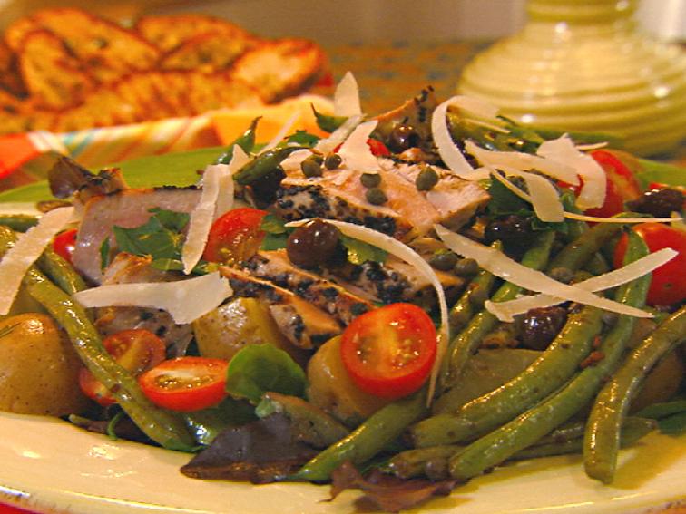 Tuna Nicoise Salad with Parmesan